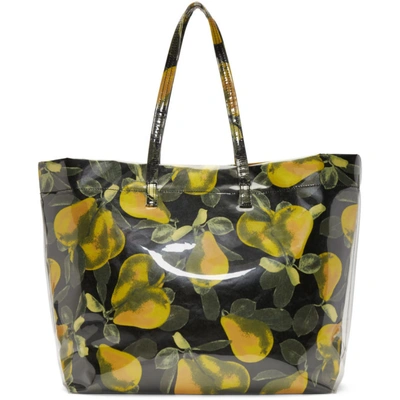 Shop Marc Jacobs Multicolor Redux Grunge Fruit Tote In 794 Lemon