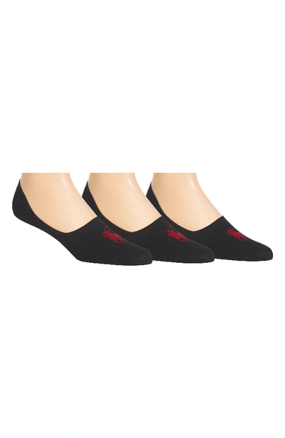 Shop Polo Ralph Lauren Liner Socks In Black