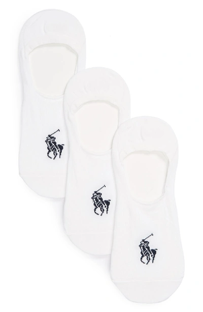 Shop Polo Ralph Lauren Liner Socks In White