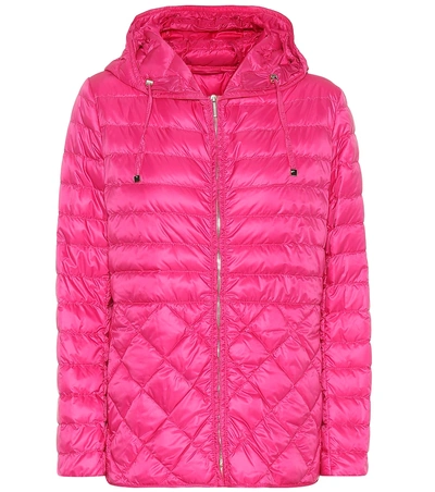 Shop Max Mara Etres Down Jacket In Pink