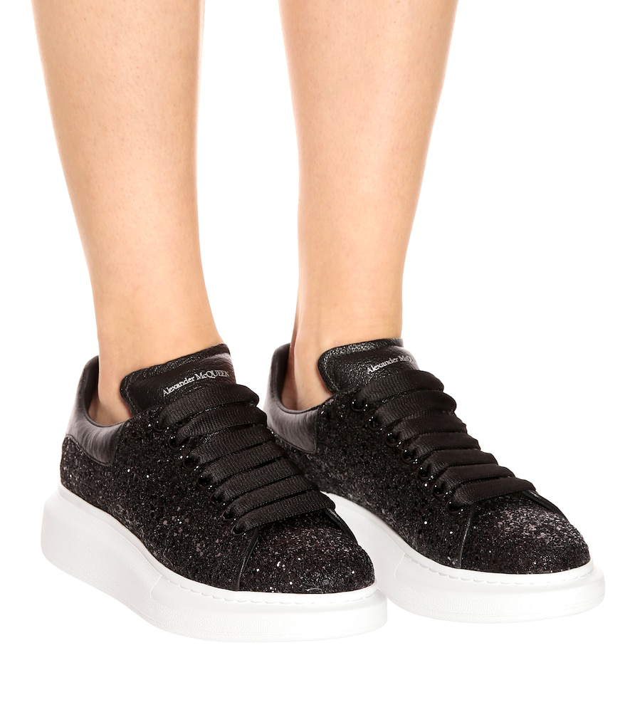 sparkly alexander mcqueen trainers