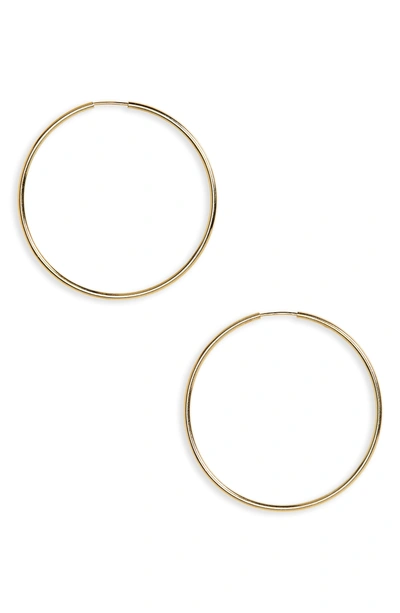 Shop Argento Vivo Endless Hoops In Gold