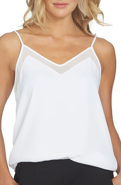 Shop 1.state Chiffon Inset Camisole In Cloud