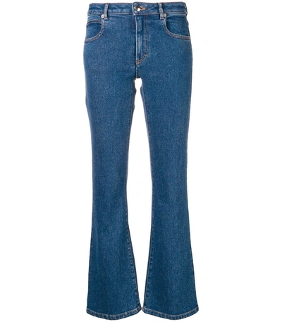Shop Sonia Rykiel Flared Jeans In Blue