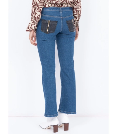 Shop Sonia Rykiel Flared Jeans In Blue