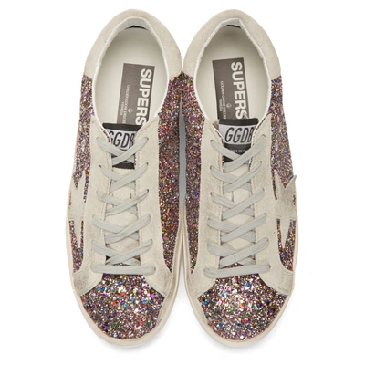 Shop Golden Goose Ssense Exclusive White Tuesday Superstar Sneakers
