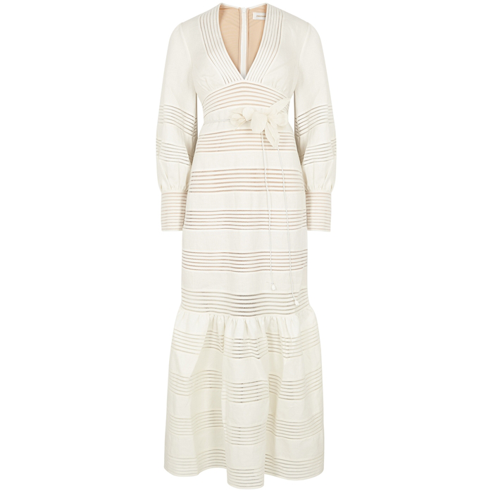 zimmermann corsage linear dress