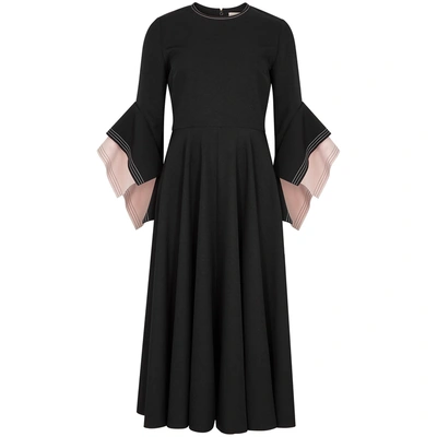 Shop Roksanda Ayres Black Crepe Dress