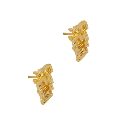 Shop Missoma Bismuth Tellus Medium 18kt Gold Vermeil Earrings