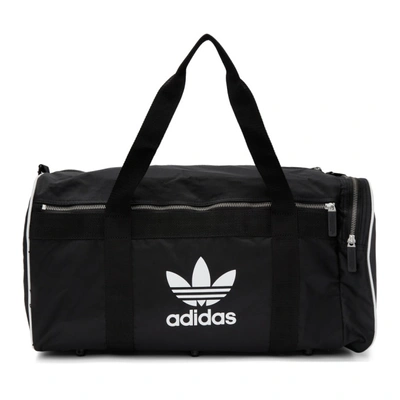 Shop Adidas Originals Black Large Duffle Bag