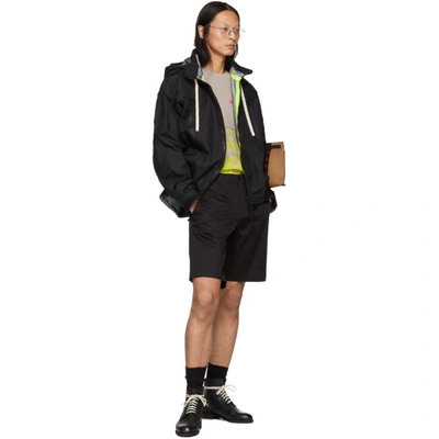 Shop Loewe Black Technical Parka In 1100 Black