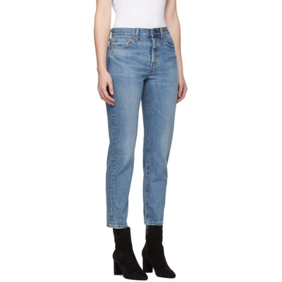 Shop Levi's Levis Indigo Wedgie Icon Fit Jeans In These Dream