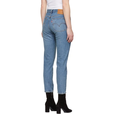 Shop Levi's Levis Indigo Wedgie Icon Fit Jeans In These Dream