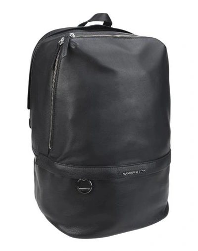 Shop Mandarina Duck Backpacks & Fanny Packs In Black