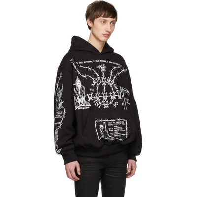 Shop Warren Lotas Black Sabata Hoodie