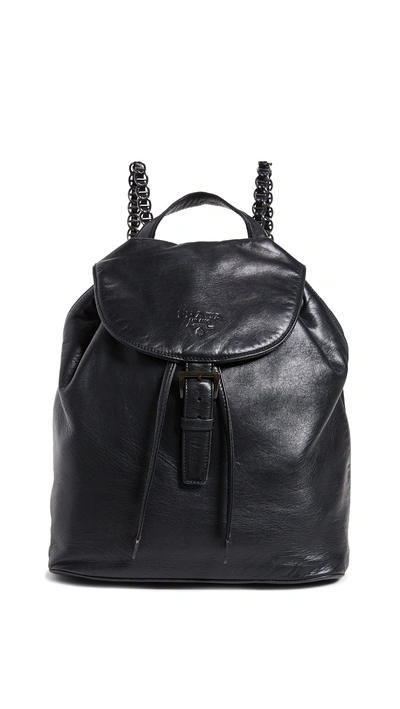 Shop Prada Nappa Backpack In Black