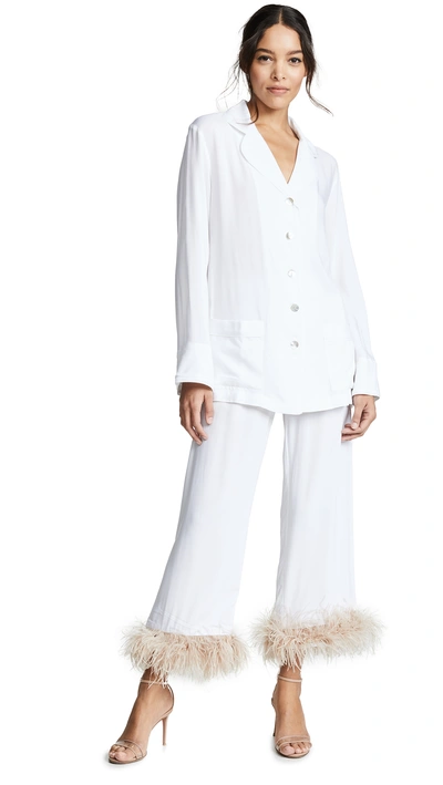 Shop Sleeper White Pajama Suit