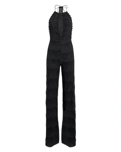 Shop Nightcap Clothing Belle Lace Cut-out Jumpsuit