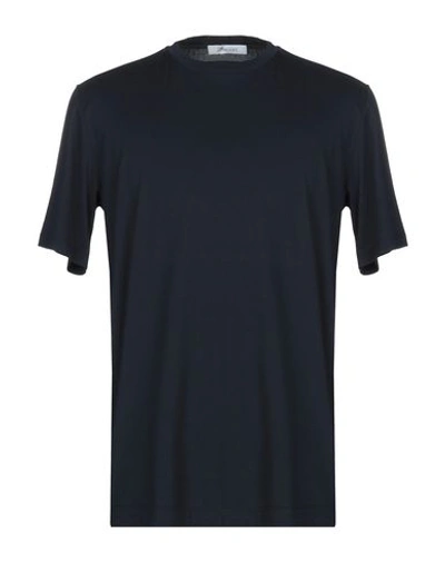 Shop Cruciani T-shirt In Dark Blue