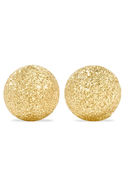Shop Carolina Bucci Florentine 18-karat Gold Earrings