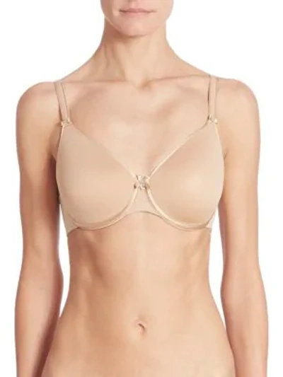 Shop Chantelle Women's C Magnifique Seamless Contour Minimizer Bra In Ultra Nude