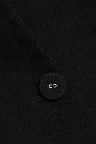Shop Proenza Schouler Woman Cropped Cotton-blend Twill Jacket Black