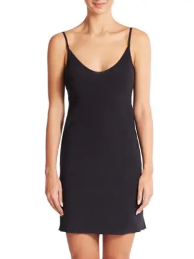 Commando Fitted Slip In Black