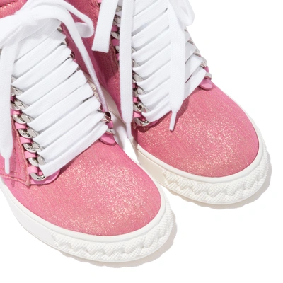 Shop Casadei Sneakers In Lac Pink