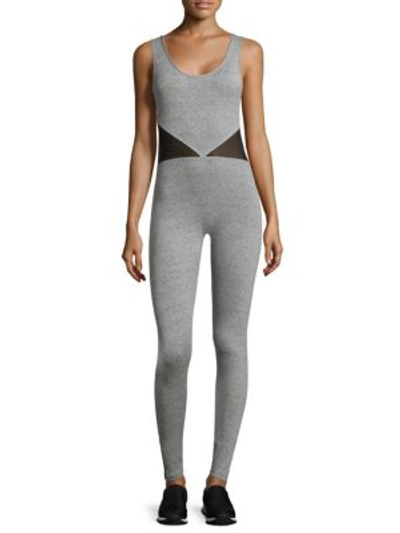 Shop Shama Jade Invisible Luxury Jumpsuit In Grey