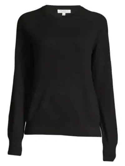 Shop Equipment Sloane Solid Cashmere Pullover In Black