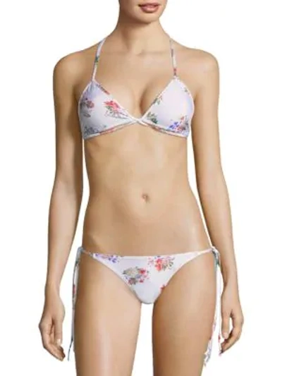Shop Sinesia Karol Maite Bikini Top In Floral