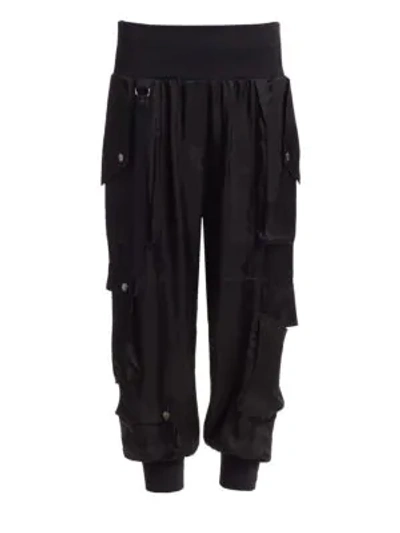 Shop Cinq À Sept Harmony Cargo Pants In Black