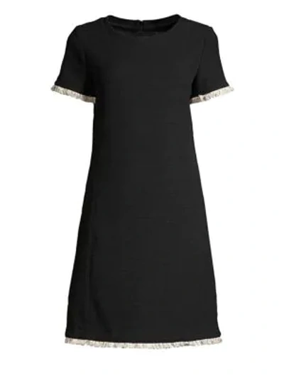 Shop Weekend Max Mara Zurigo Shift Dress In Black