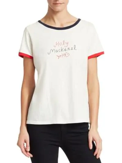 Shop Mother The Itty Bitty Goodie Goodie Ringer Holy Mackerel Tee
