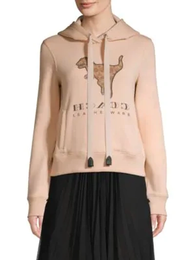 Shop Coach 1941 Signature Rexy Sweatshirt In Pink