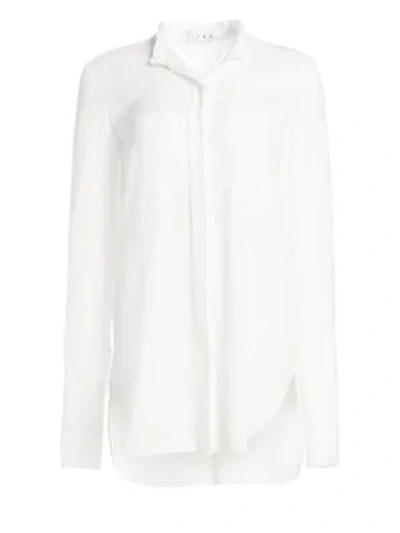 Shop Tre By Natalie Ratabesi The Doppietta Blouse In Ivory