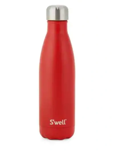 Shop S'well Scarlet Satin Water Bottle/17 Oz.