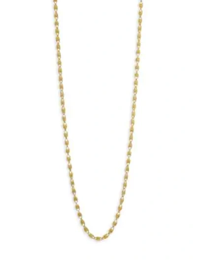 Shop Marco Bicego Lucia 18k Yellow Gold Long Link Necklace/47.25"