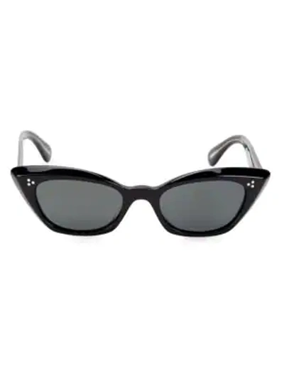 Shop Oliver Peoples Bianka 59mm Cat Eye Sunglasses In Black