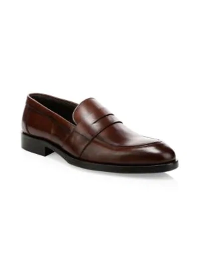 Shop To Boot New York Leather Penny Loafers In Top Oregon