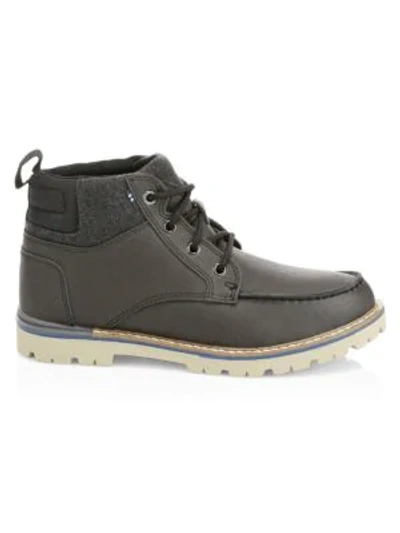 Shop Toms Hawthorne Waterproof Hiking Boots In Forged Iron
