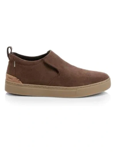 Shop Toms Paxton Slip-on Sneakers In Bark