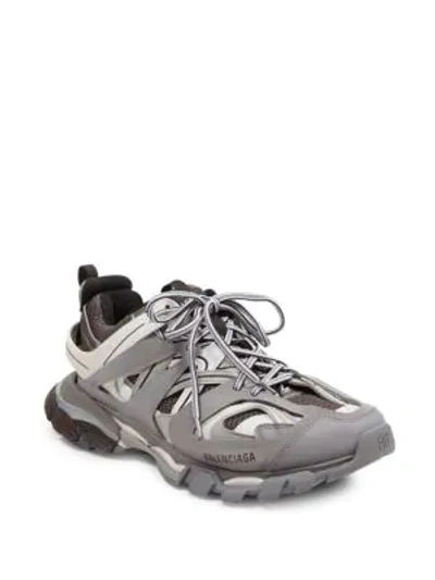 Shop Balenciaga Track Sneakers In Grey