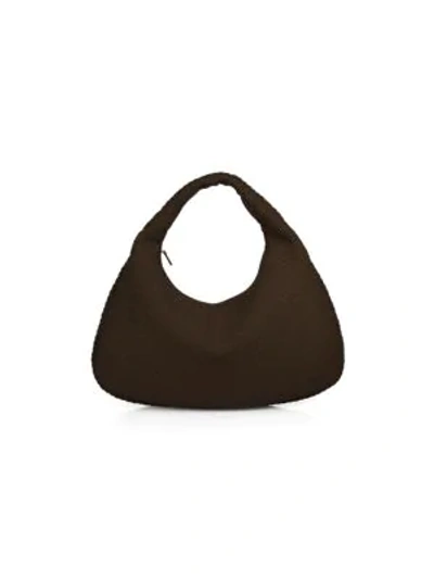Shop Bottega Veneta Veneta Medium Leather Hobo Bag In Brown