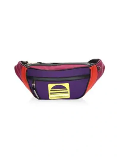 Shop Marc Jacobs Color Block Sport Fanny Pack In Poppy Red