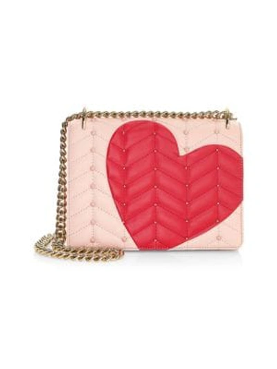 Shop Kate Spade Heart It Leather Bag In Multi