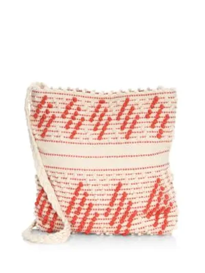 Shop Inverni Women's Florinas Zigzag Shoulder Bag In Neutral