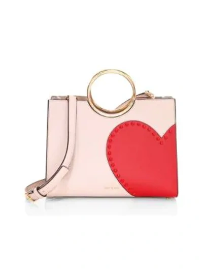 Shop Kate Spade Heart It Sam Leather Bag In Multi