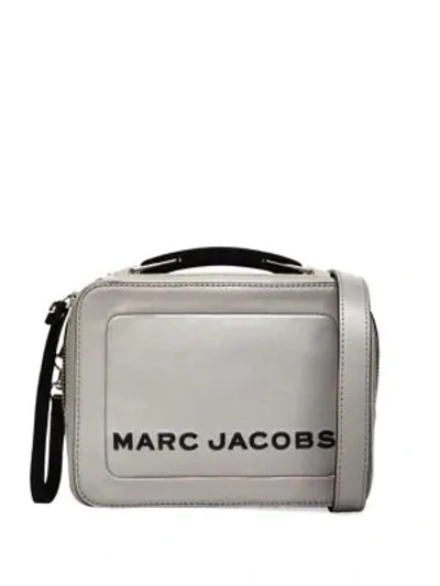 Shop Marc Jacobs The Box Bag In Grey