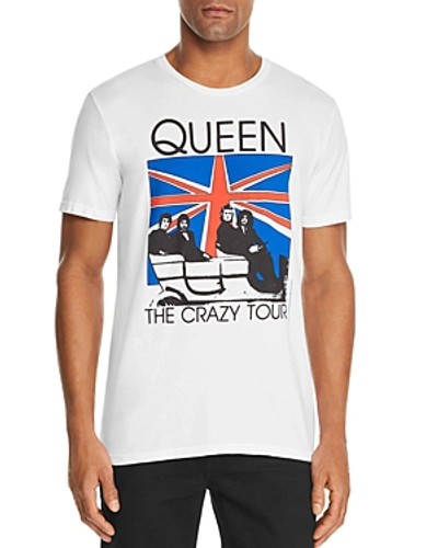 Shop Bravado Queen Crazy Tour Graphic Tee In White
